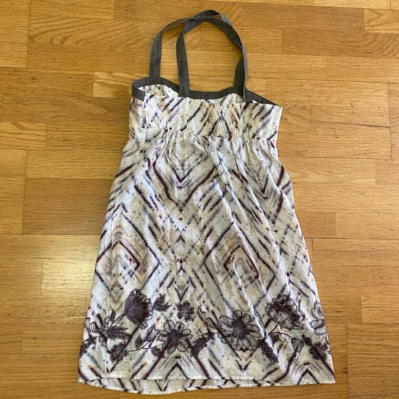 Anthropologie Eloise Batik Diamond Sunny Forecast Slip Dress Coastal Granola C… - Picture 5 of 7